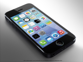 Illustration for article titled The iPhone 5S Home Button Ring Could Look Like HAL 2013